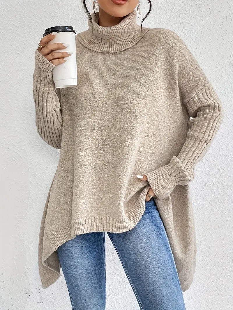 BRIGETTE β LONG TURTLENECK SWEATER
