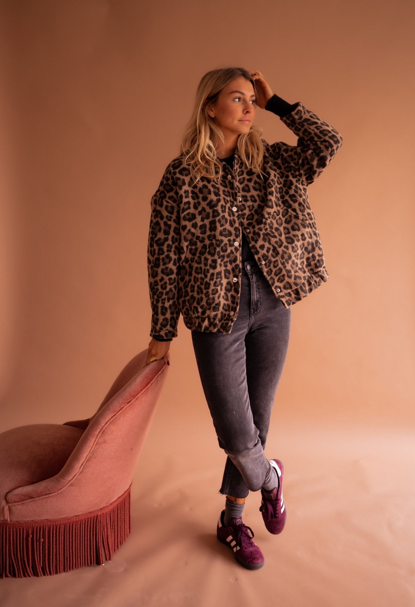 Savannah™ | Chic Leopard Print Jacket