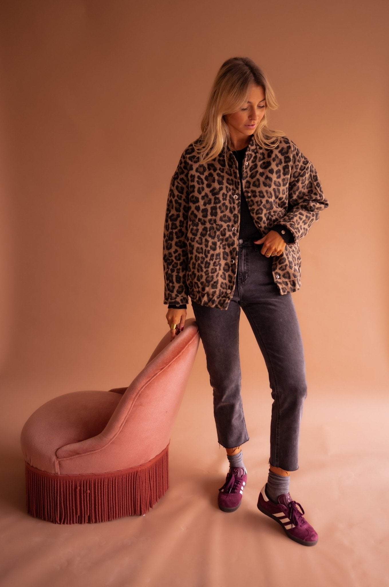 Savannah™ | Chic Leopard Print Jacket