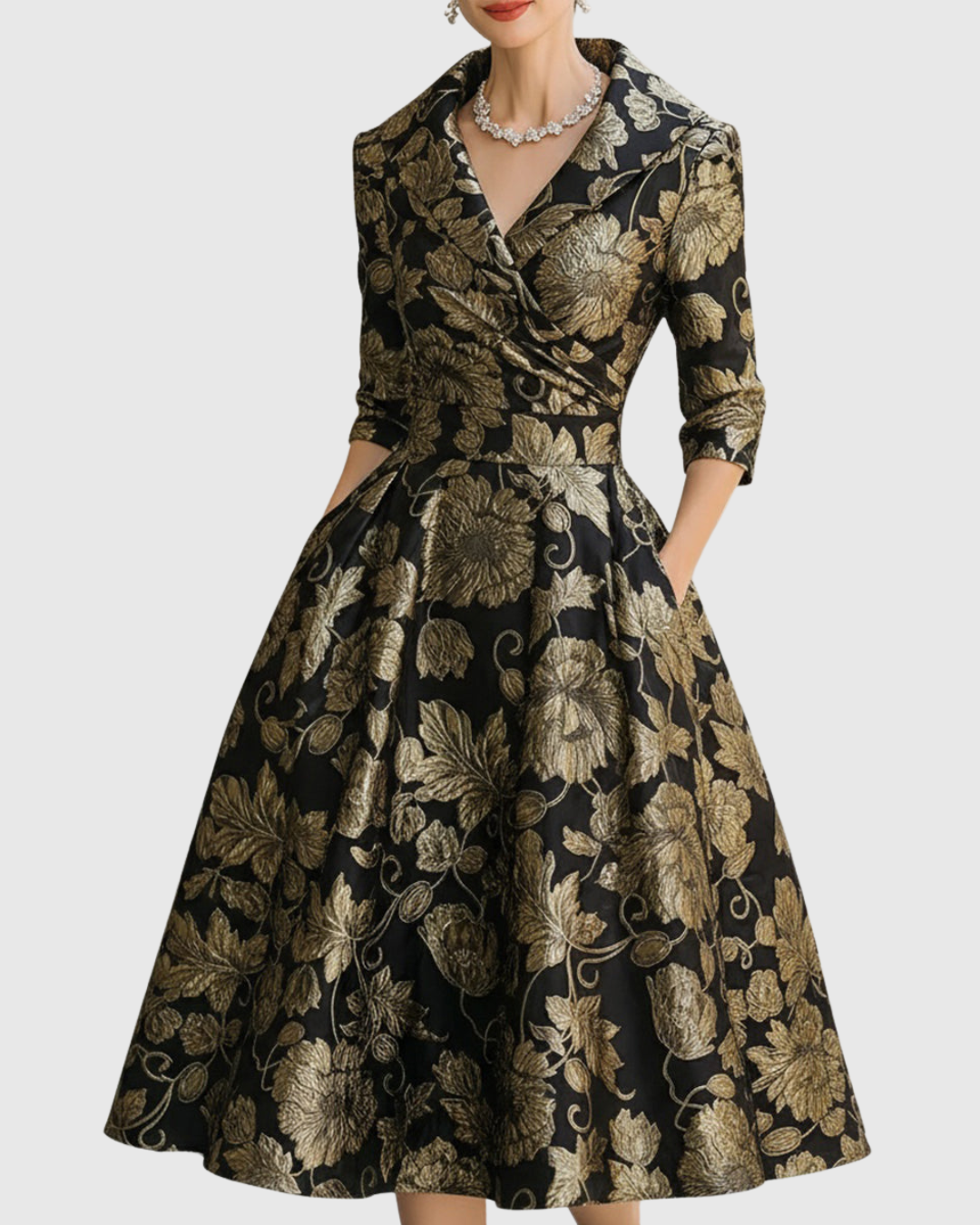 Morven | Floral Midi Dress