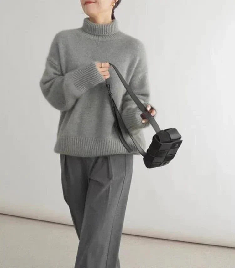 LOTTIE™ | CASHMERE TURTLENECK JUMPER