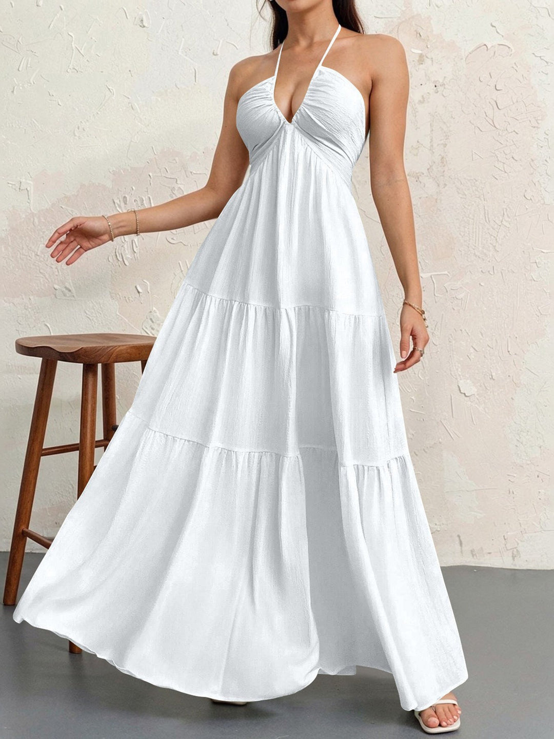 WALO™ - Casual Loose Fit Sleeveless Summer Maxi Dress