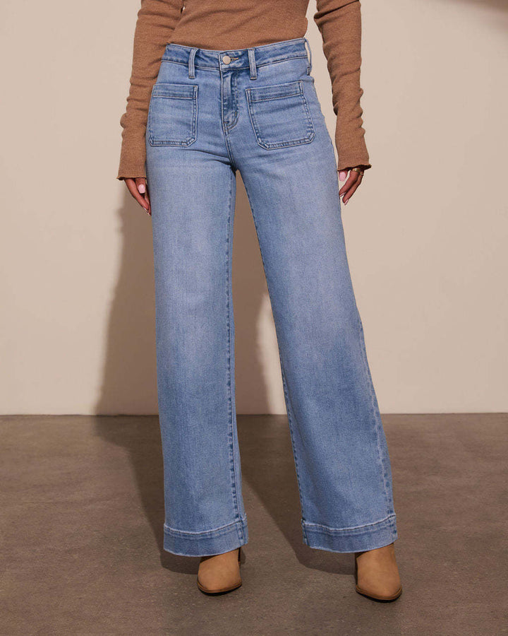 LOVIA™ – Classic Retro Slim Fit High Waist Jeans