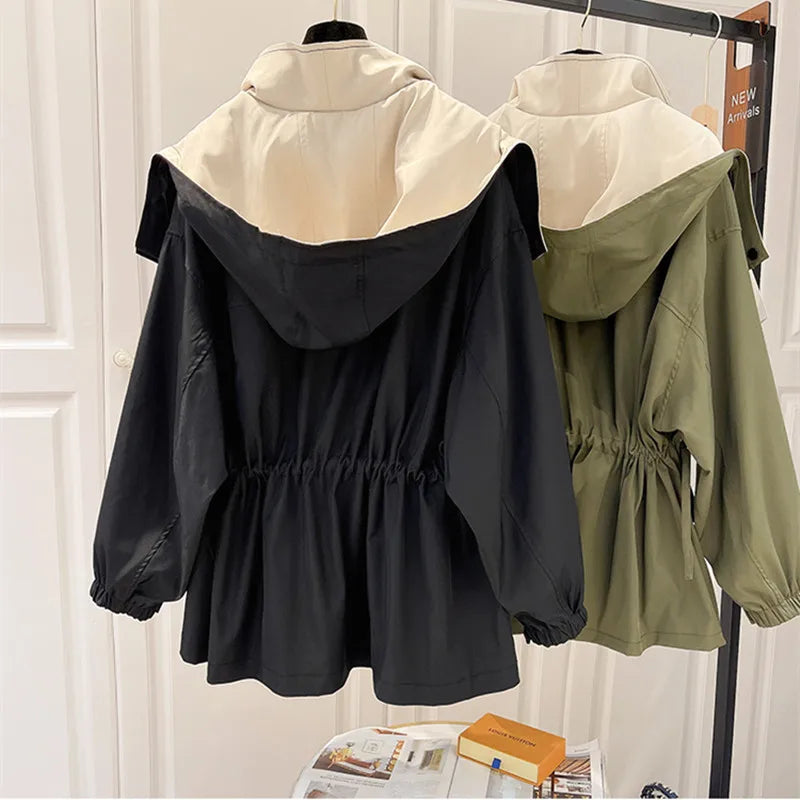 Valleria™ | Elegant Weatherproof Windbreaker