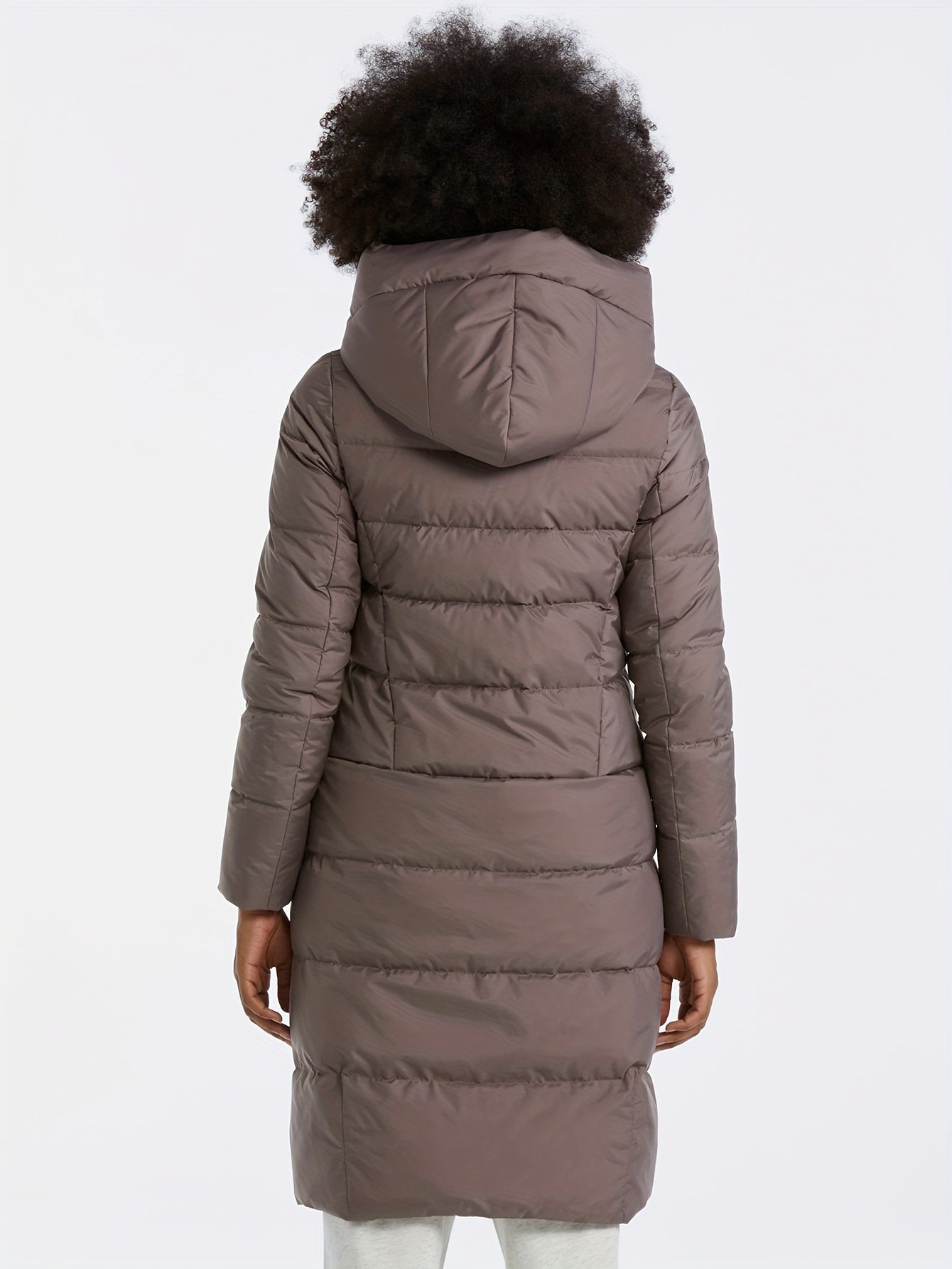 Valencia Luxe™ | Elegant Long Puffer Coat